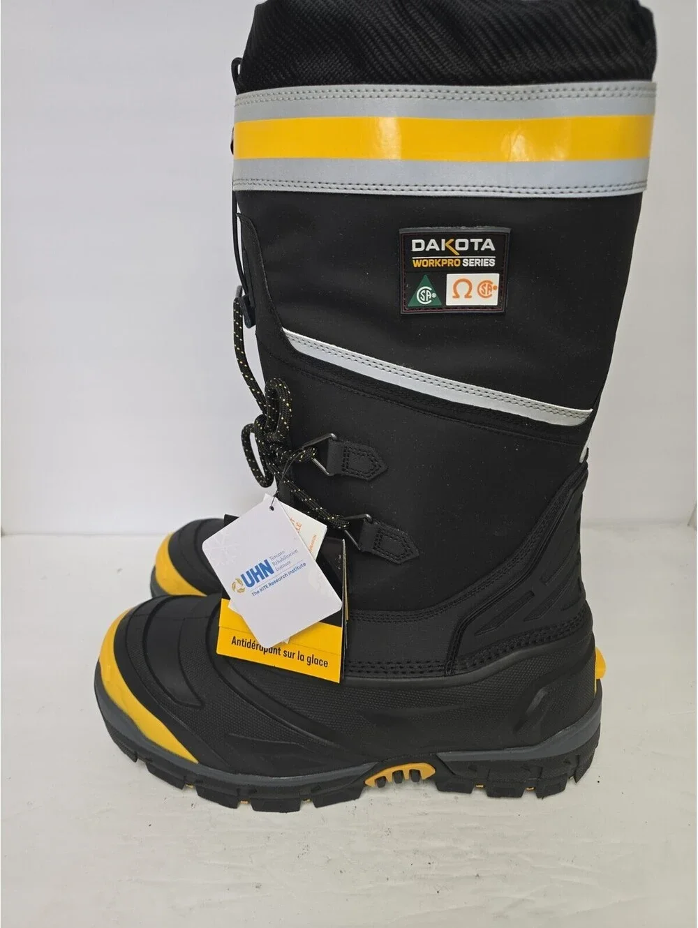 DAKOTA Men's Rigmaster Syntrol Composite Toe IceFX Winter Boots 8524 Black 8M